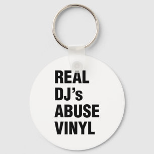 REAL DJ's ABUSE VINYL Key Ring