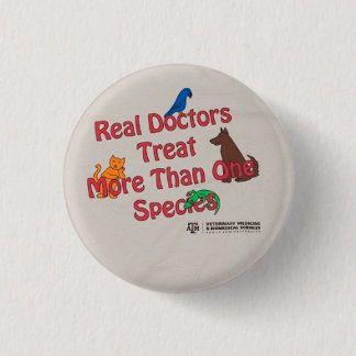 Real Doctors Pin/button 3 Cm Round Badge