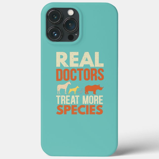 Real Doctors Treat More Species Animal Case-Mate iPhone Case (Back)