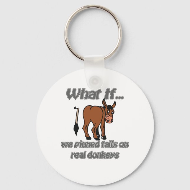 real donkeys key ring (Front)