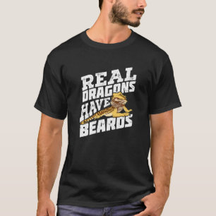 Real Dragons Have Beards Bearded Dragon Premium T-Shirt