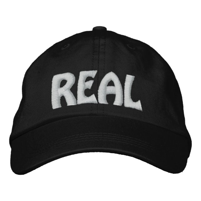 REAL EMBROIDERED HAT (Front)