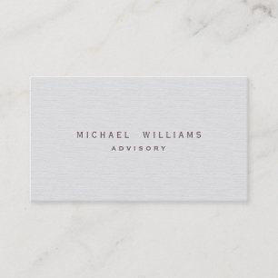Real estate adviser - Professional elegant target Business Card