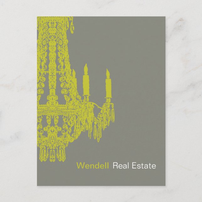 Real Estate Agent Advertising Postcard (Front)