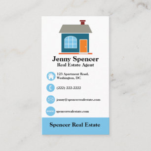 Real Estate Agent Business Card