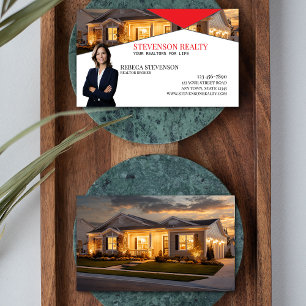 Real Estate Agent Business Card