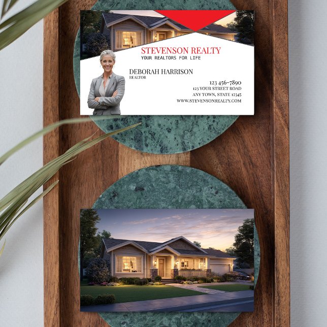 Real Estate Agent Business Card (Creator Uploaded)