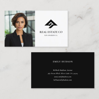 Real Estate Agent Business Card