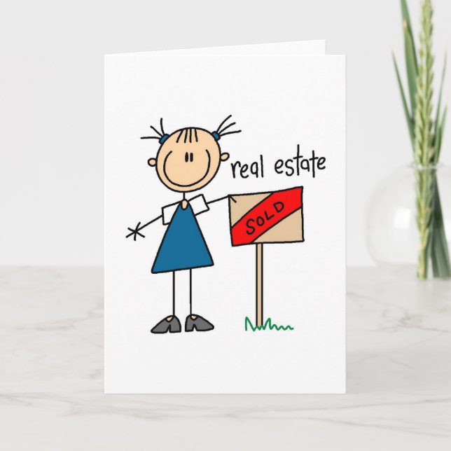 Real Estate Agent Card (Front)