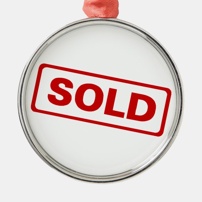 Real Estate Agent Christmas Ornament (Front)