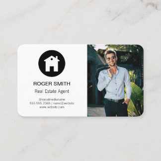 Real Estate Agent | Classic Business Card