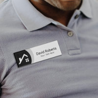 Real Estate Agent Custom Logo Black & White