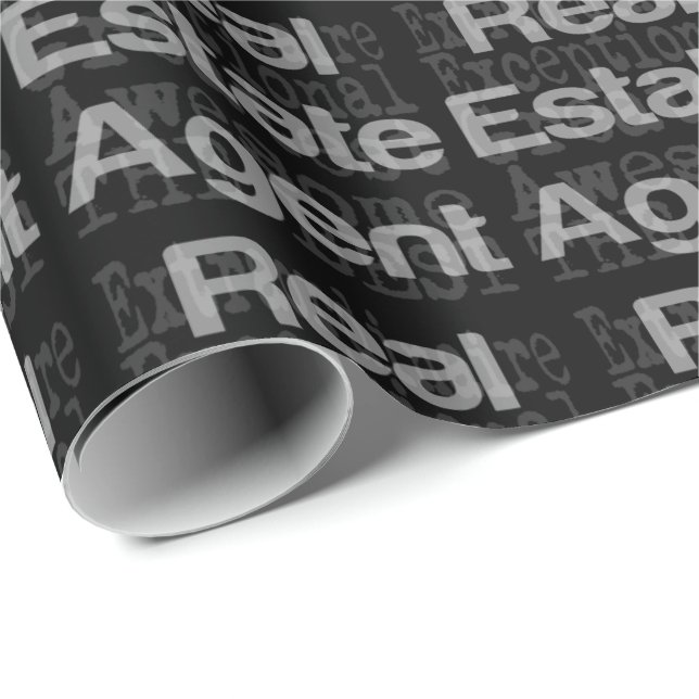 Real Estate Agent Extraordinaire Wrapping Paper (Roll Corner)
