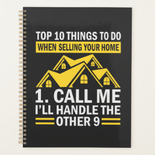Real Estate Agent Funny Quote   Planner