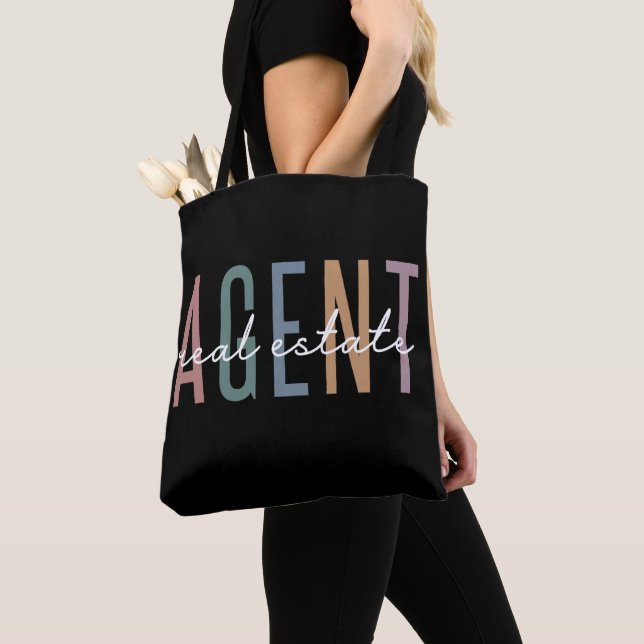 Real Estate Agent | Gifts for Realtor Tote Bag (Close Up)