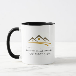 Real Estate Agent House Business Mug