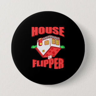 Real Estate Agent House Flipper 7.5 Cm Round Badge