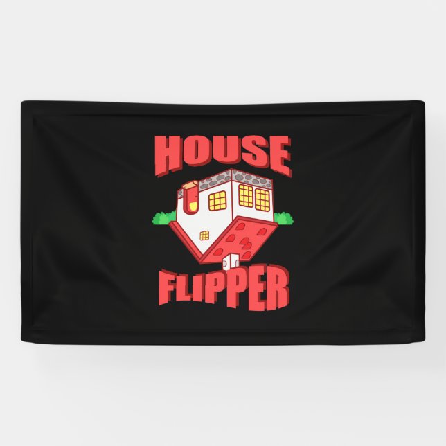 Real Estate Agent House Flipper Banner (Horizontal)