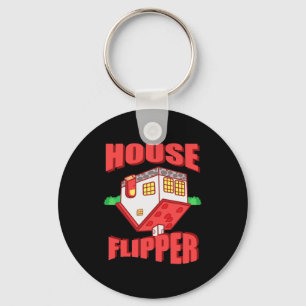 Real Estate Agent House Flipper Key Ring