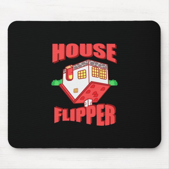 Real Estate Agent House Flipper Mouse Pad (Front)