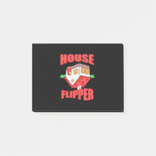 Real Estate Agent House Flipper Post-it Notes