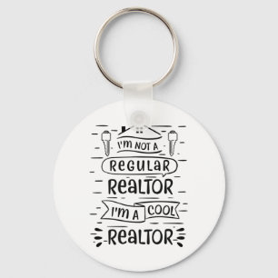 Real Estate Agent Key Ring