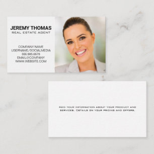 Real Estate Agent   Kitchen   Business Woman Card