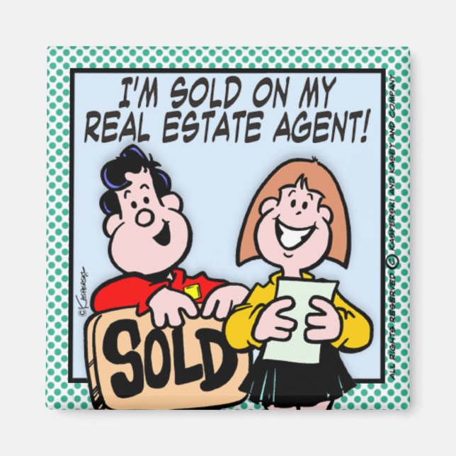 Real Estate Agent Magnet (Front)