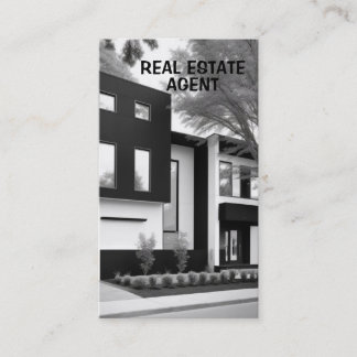 Real Estate Agent Modern Business Card