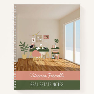 Real Estate Agent Notes Personalised Notebooks