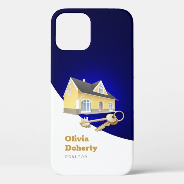 Real Estate Agent | Perfect House Case-Mate iPhone Case (Back)