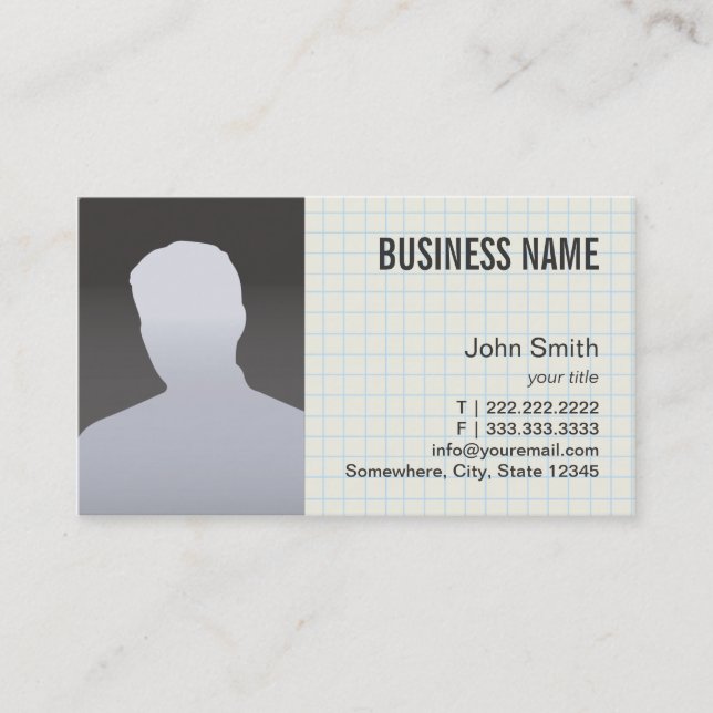 Real Estate Agent Professional Photo Business Card (Front)