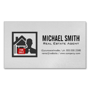 Real Estate Agent Property Manager Business Card