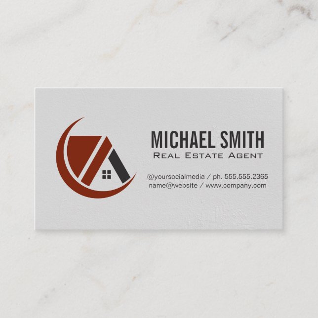 Real Estate Agent | Property Manager | Invesments Business Card (Front)