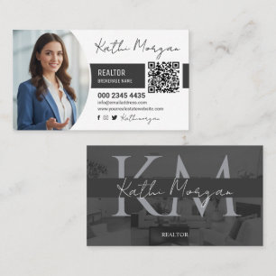 Real estate agent, Real estate company, Realtor Business Card