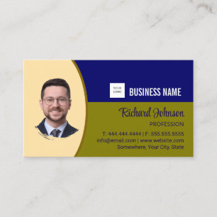 Real Estate Agent Realtor Professional Photo Business Card