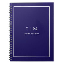 real estate agent simple blue minimalist 