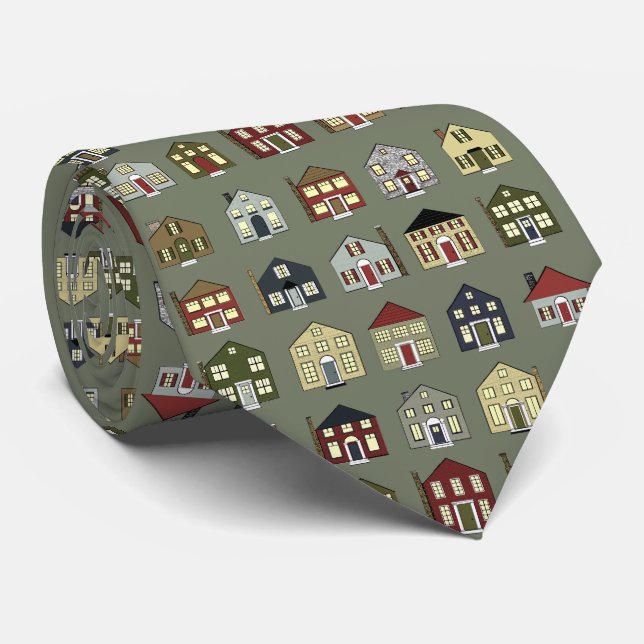 Real Estate Agent Tie (Rolled)