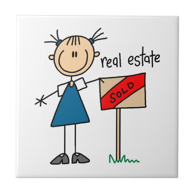 Real Estate Agent Tile (Front)