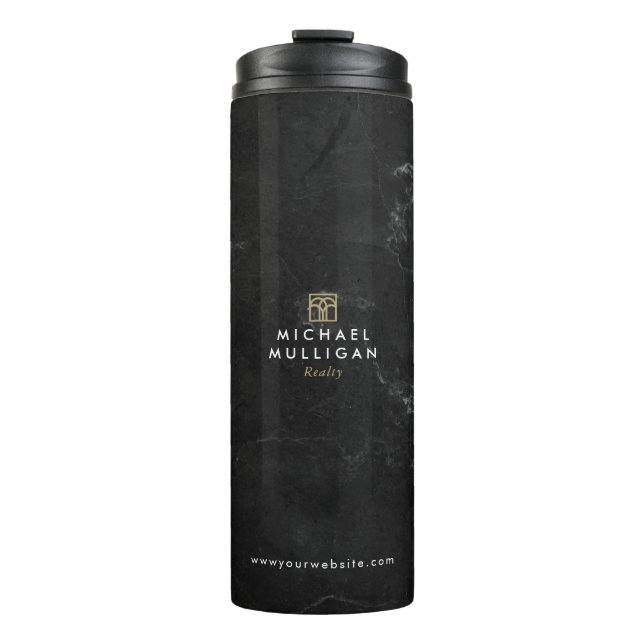 Real Estate Agent Tumbler - Custom Logo Gift Ideas (Front)