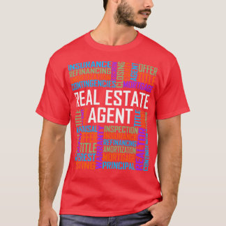 Real Estate Agent Words T-Shirt