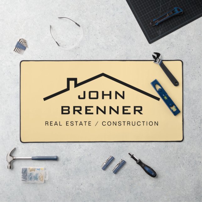 Real Estate and property management custom colour Desk Mat (Workstation)