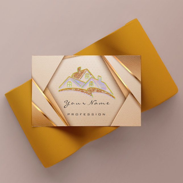 Real Estate Apartments Mortgages Home Values Logo Business Card (Creator Uploaded)