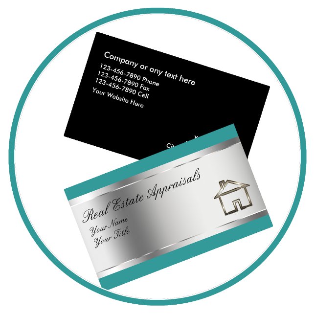 Real Estate Appraisal Business Cards (Creator Uploaded)