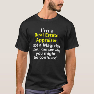 Real Estate Appraiser Job Career Occupation T-Shirt