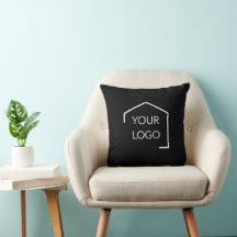 Real Estate Black Custom Logo Staging or Gift