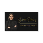 Real Estate Black Gold QR Code Script Luxury 