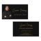 Real Estate Black Gold Script Luxury Professional