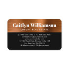 Real Estate Broker Professional Bold House Copper