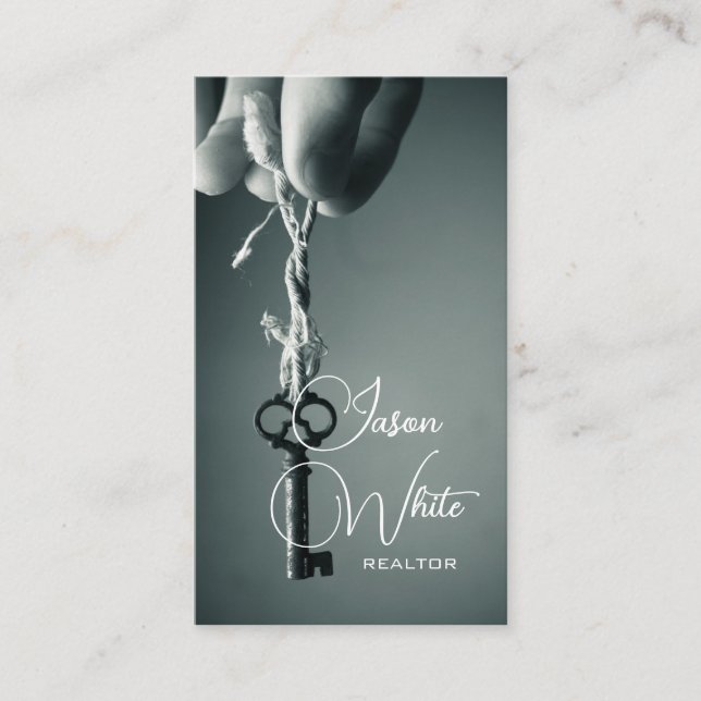 Real Estate  Business Card (Front)